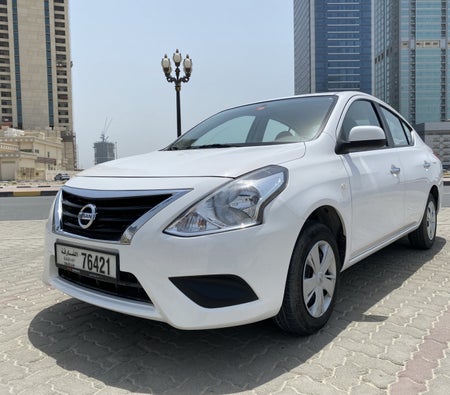 Rent Nissan Sunnyabc 2019 in Sharjah